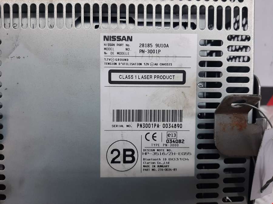 281859U10A Магнитола Nissan Note (E11) (2005-2013) Хетчбэк 5дв. 2008г. | Фото № 5 281859U10A Магнитола Nissan Note (E11) (2005-2013) Хетчбэк 5дв. 2008г. - Фото 5