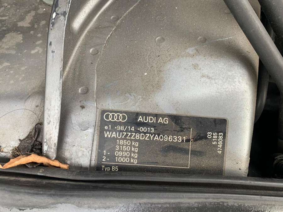 Замок двери задней правой Audi A4 B5 (1994-2001) Универсал 2001г. | Фото № 9 Замок двери задней правой Audi A4 B5 (1994-2001) Универсал 2001г. - Фото 9