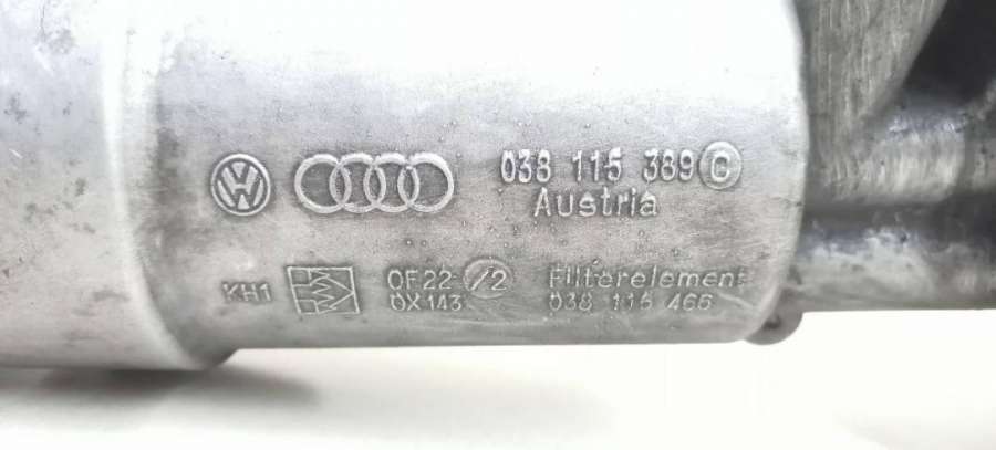 Теплообменник масляного фильтра  Volkswagen Passat B5 2001г. | Фото № 5   Теплообменник масляного фильтра  Volkswagen Passat B5 2001г. - Фото 5