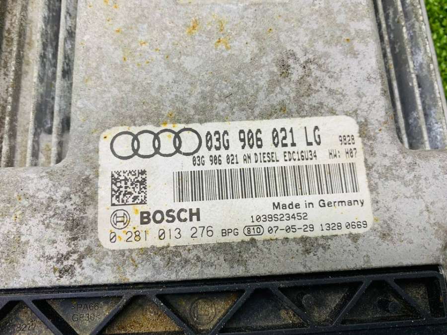 03G906021LG  Блок управления двигателем   Audi A3 8P 2008г. | Фото № 6  03G906021LG  Блок управления двигателем   Audi A3 8P 2008г. - Фото 6