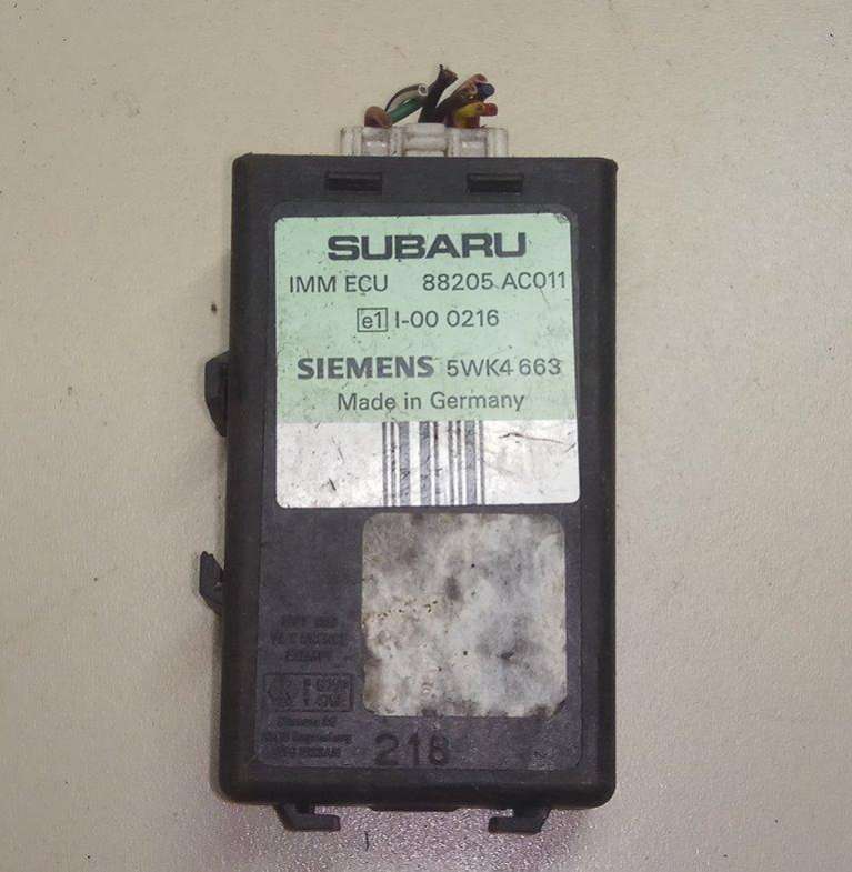 88205AC0115WK46631-000216SIEMENS Иммобилайзер  Subaru Outback  1998г. | Фото № 1  88205AC0115WK46631-000216SIEMENS Иммобилайзер  Subaru Outback  1998г. - Фото 1