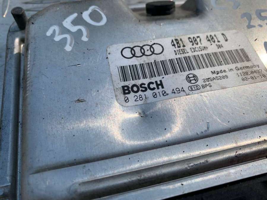 4B1907401D Блок управления двигателем  Audi A6 C5 (S6,RS6) 2002г. | Фото № 3  4B1907401D Блок управления двигателем  Audi A6 C5 (S6,RS6) 2002г. - Фото 3