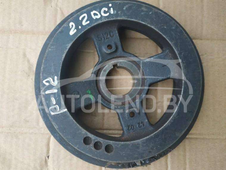 Шкив коленвала Nissan Primera P12 2003г. | Фото № 1 Шкив коленвала Nissan Primera P12 2003г. - Фото 1