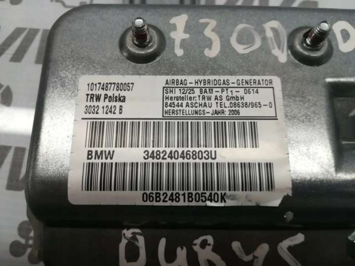 34824046803U Подушка безопасности BMW 7 E65/E66 (2001-2005) 2001г. | Фото № 3 34824046803U Подушка безопасности BMW 7 E65/E66 (2001-2005) 2001г. - Фото 3