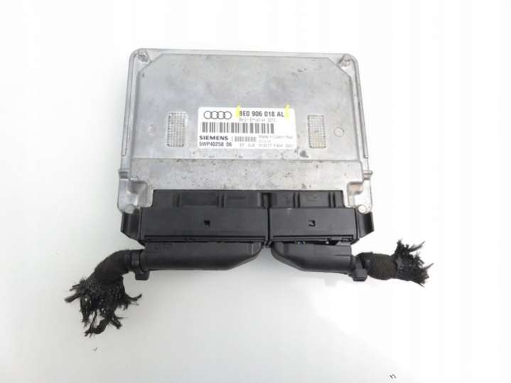 8E0906018AL Блок управления двигателем  Audi A4 B6 (2000-2005) 2000г. | Фото № 1  8E0906018AL Блок управления двигателем  Audi A4 B6 (2000-2005) 2000г. - Фото 1