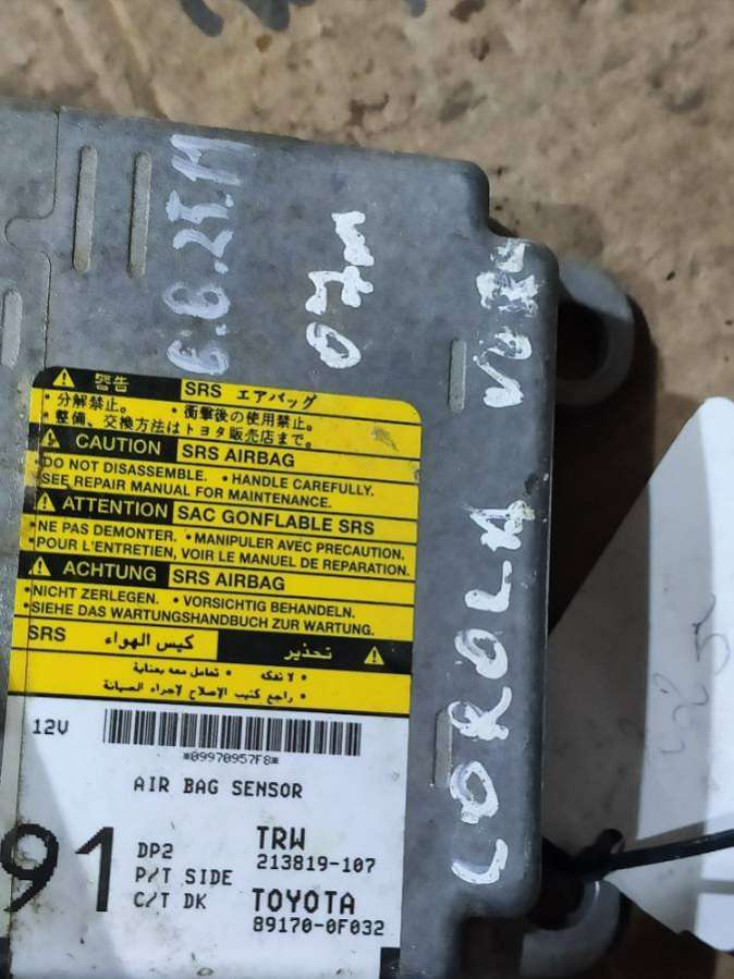 891700F032 Блок AirBag Toyota Corolla VERSO 2 2007г. | Фото № 6 891700F032 Блок AirBag Toyota Corolla VERSO 2 2007г. - Фото 6