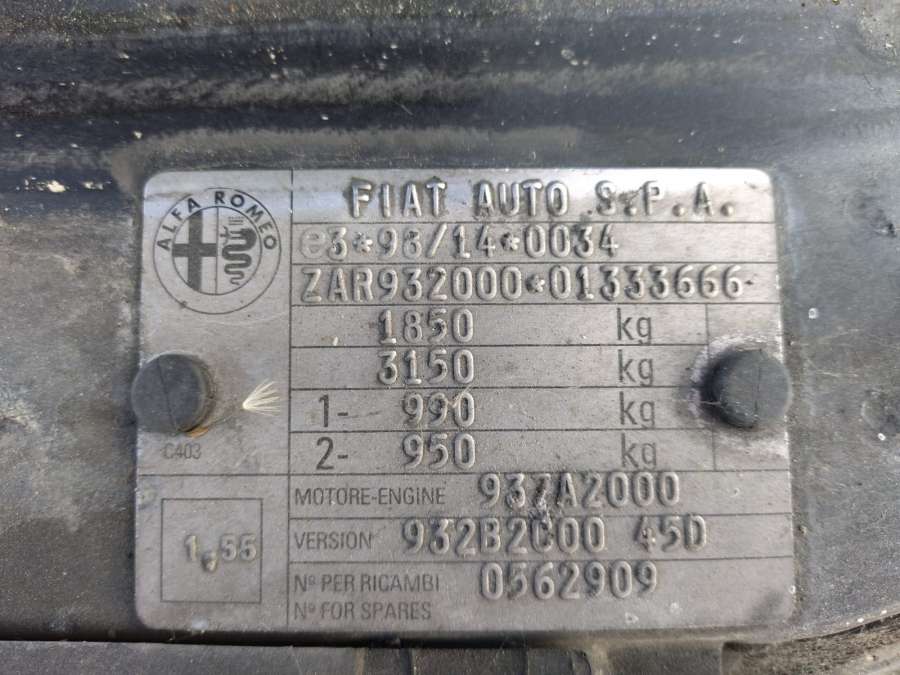 60668906 Лючок бензобака Alfa Romeo 156 (932) (1997-2007) Универсал 2003г. | Фото № 10 60668906 Лючок бензобака Alfa Romeo 156 (932) (1997-2007) Универсал 2003г. - Фото 10