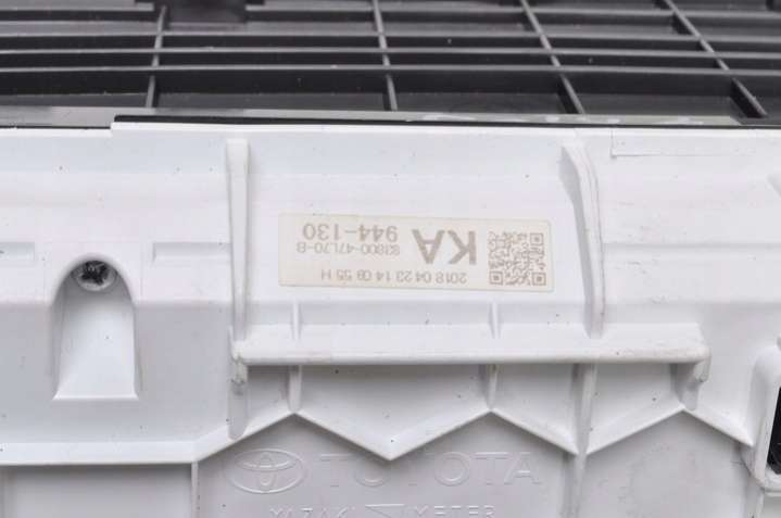 83800-47L70 Щиток приборов (приборная панель)  Toyota Prius 4 поколение (2016-2018) 2016г. | Фото № 3  83800-47L70 Щиток приборов (приборная панель)  Toyota Prius 4 поколение (2016-2018) 2016г. - Фото 3