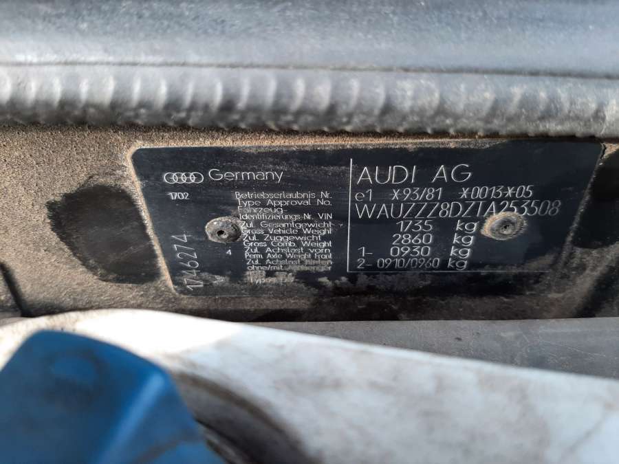 Замок двери задней правой Audi A4 B5 (1994-2001) Седан 1996г. | Фото № 9 Замок двери задней правой Audi A4 B5 (1994-2001) Седан 1996г. - Фото 9