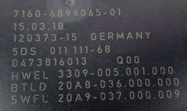 6894065 Блок управления (другие) BMW 5 G30/G31 7 поколение (2016-2020) 2016г. | Фото № 6 6894065 Блок управления (другие) BMW 5 G30/G31 7 поколение (2016-2020) 2016г. - Фото 6