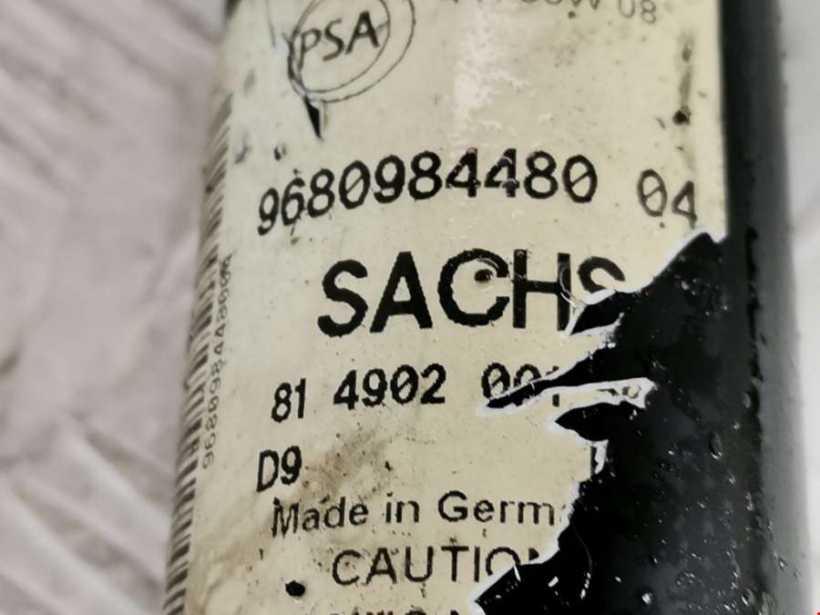 Амортизатор задний правый Citroen Berlingo 2 (B9) (2008-2018) Фургон 2009г. | Фото № 4 Амортизатор задний правый Citroen Berlingo 2 (B9) (2008-2018) Фургон 2009г. - Фото 4