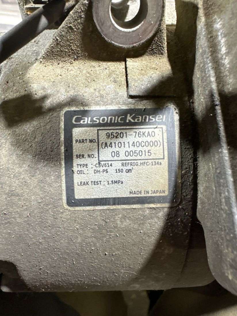 9520176KA0 Компрессор кондиционера Suzuki Grand Vitara JT 2009г. | Фото № 5 9520176KA0 Компрессор кондиционера Suzuki Grand Vitara JT 2009г. - Фото 5