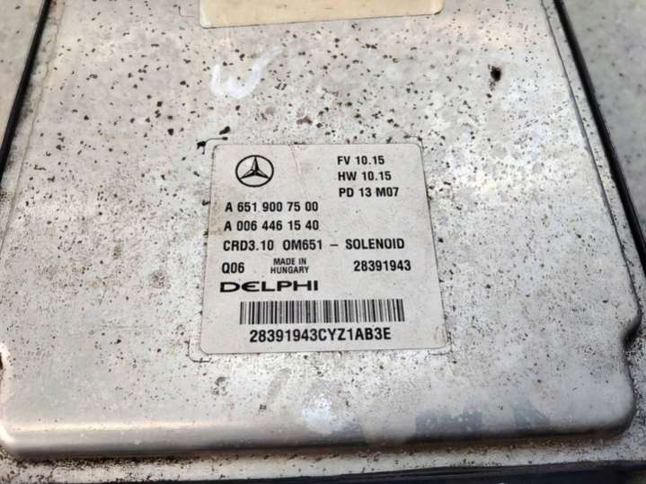 A6519007500 Блок управления двигателем  Mercedes CLS W218 (2010-2014) 2010г. | Фото № 3  A6519007500 Блок управления двигателем  Mercedes CLS W218 (2010-2014) 2010г. - Фото 3