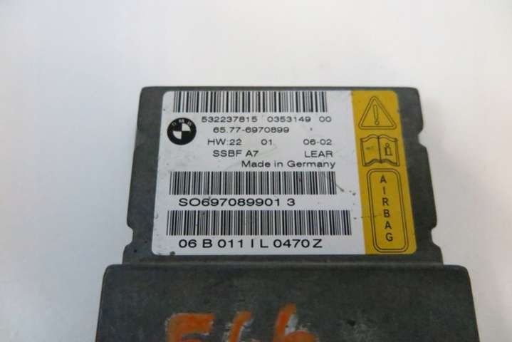 6970899 Блок AirBag  BMW 7 E65/E66 (2001-2005) 2001г. | Фото № 2  6970899 Блок AirBag  BMW 7 E65/E66 (2001-2005) 2001г. - Фото 2