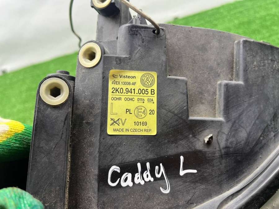 2K0941005 Фара передняя левая  Volkswagen Caddy 3 2005г. | Фото № 8  2K0941005 Фара передняя левая  Volkswagen Caddy 3 2005г. - Фото 8