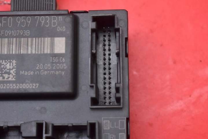 4F0959793B Блок управления двигателем Audi A6 C6/4F (2004-2008) 2004г. | Фото № 8 4F0959793B Блок управления двигателем Audi A6 C6/4F (2004-2008) 2004г. - Фото 8