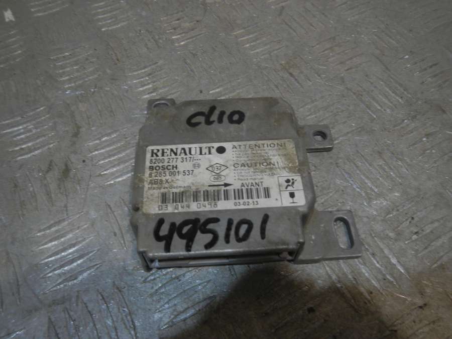 8200277317 Блок управления AIR BAG Renault Clio 0000г. | Фото № 1 8200277317 Блок управления AIR BAG Renault Clio 0000г. - Фото 1