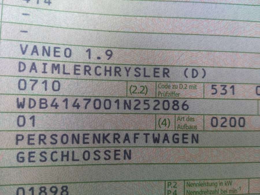 A4146980630 Подкрылок (защита крыла) передний правый Mercedes Vaneo (2001-2005) Минивэн 2005г. | Фото № 6 A4146980630 Подкрылок (защита крыла) передний правый Mercedes Vaneo (2001-2005) Минивэн 2005г. - Фото 6