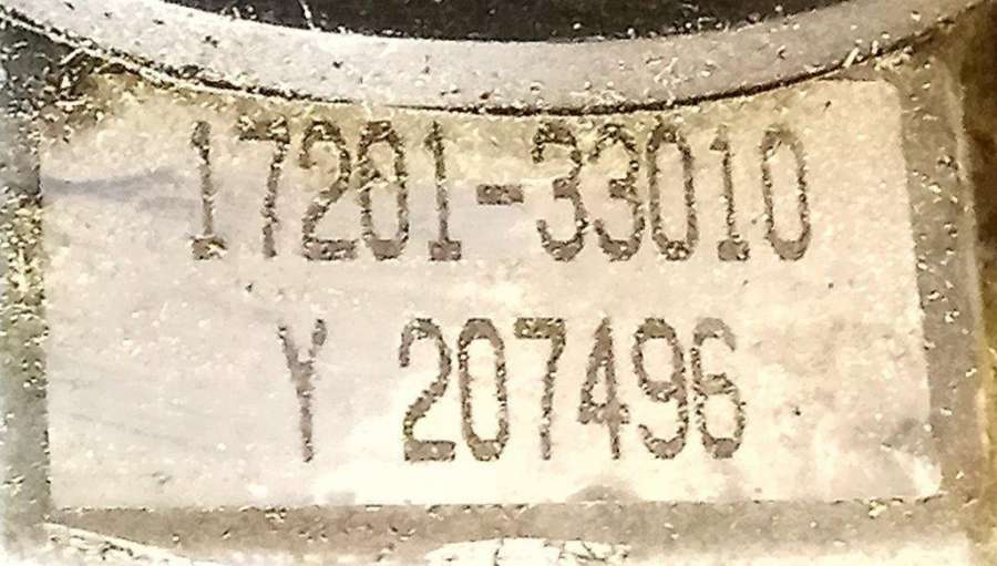 17201-33010 Турбина Toyota Yaris XP9 2006г. | Фото № 6 17201-33010 Турбина Toyota Yaris XP9 2006г. - Фото 6