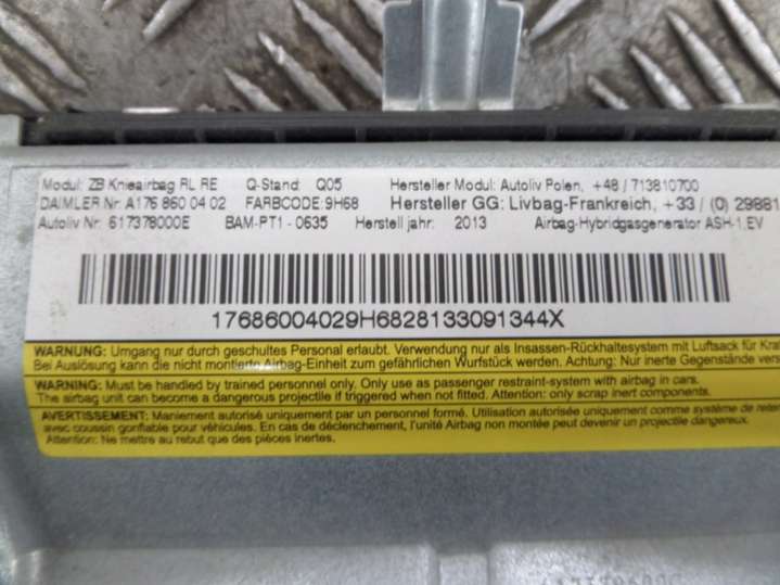 A1768600402 Подушка безопасности  Mercedes A W176 (2012-2015) 2012г. | Фото № 4  A1768600402 Подушка безопасности  Mercedes A W176 (2012-2015) 2012г. - Фото 4