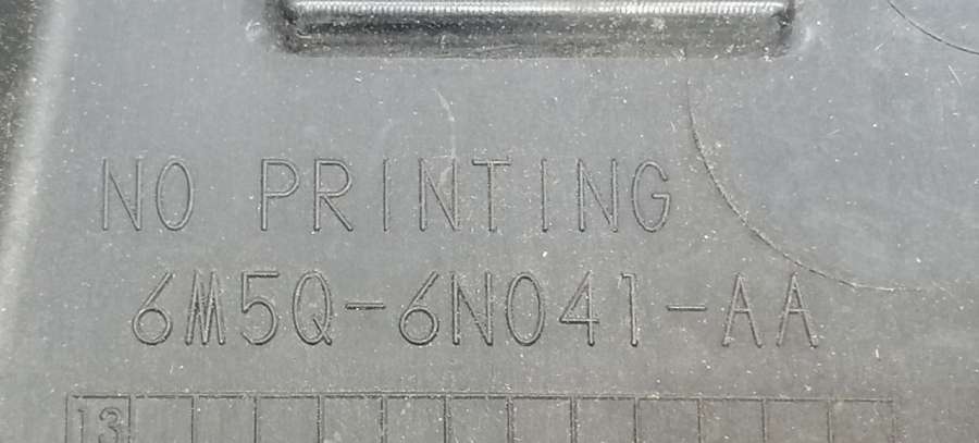 6M5Q-6N041-AA Декоративная крышка двигателя  Ford S-Max  минивэн 2006г. | Фото № 3  6M5Q-6N041-AA Декоративная крышка двигателя  Ford S-Max  минивэн 2006г. - Фото 3