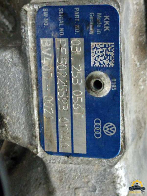 03L253056T Турбина Audi Q3 1 2007г. | Фото № 7 03L253056T Турбина Audi Q3 1 2007г. - Фото 7