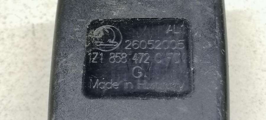 1Z1858472C Замок ремня безопасности Skoda Octavia 2 (A5) хетчбэк 5 дв. 2006г. | Фото № 3 1Z1858472C Замок ремня безопасности Skoda Octavia 2 (A5) хетчбэк 5 дв. 2006г. - Фото 3