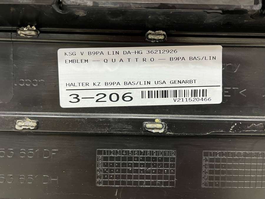 Решетка радиатора  Audi A4 B9 0000г. | Фото № 4   Решетка радиатора  Audi A4 B9 0000г. - Фото 4