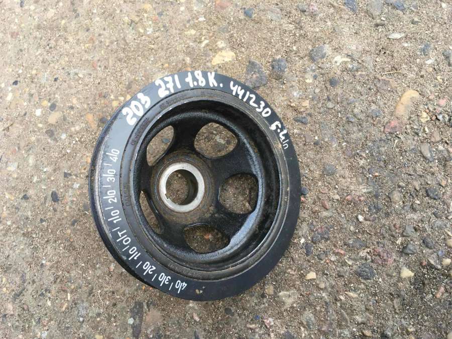 A2710300003-2710300003 Шкив коленвала  Mercedes-Benz C W203/S203/CL203 2004г. | Фото № 1  A2710300003-2710300003 Шкив коленвала  Mercedes-Benz C W203/S203/CL203 2004г. - Фото 1