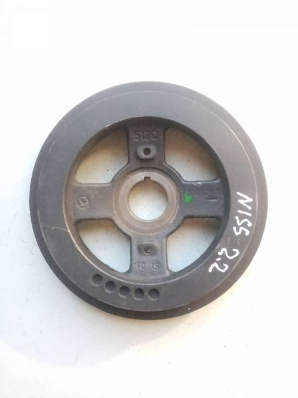 Шкив коленвала Nissan Primera P12 2002г. | Фото № 1 Шкив коленвала Nissan Primera P12 2002г. - Фото 1