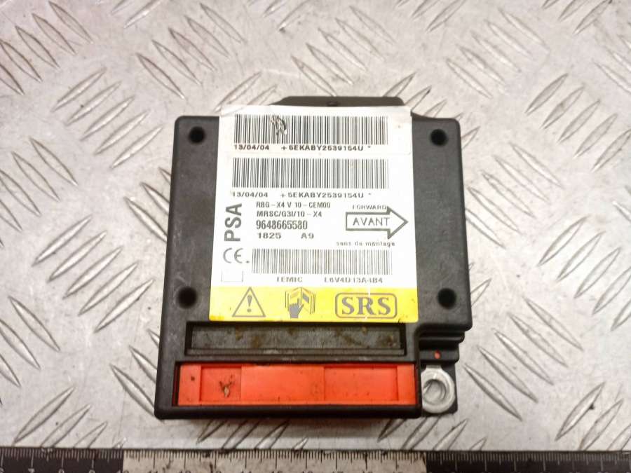 9648665580 Блок AirBag  Citroen C5 2006г. | Фото № 1  9648665580 Блок AirBag  Citroen C5 2006г. - Фото 1