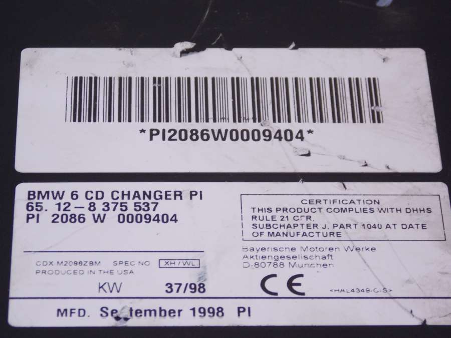 65 12 8 375 537 8375537 65 12 6 907 035 6907035 82 11 1 470 459 1470459 65 12 4 103 918 4103918 CD-чейнджер  BMW 7-series (E38) 1999г. | Фото № 3  65 12 8 375 537 8375537 65 12 6 907 035 6907035 82 11 1 470 459 1470459 65 12 4 103 918 4103918 CD-чейнджер  BMW 7-series (E38) 1999г. - Фото 3