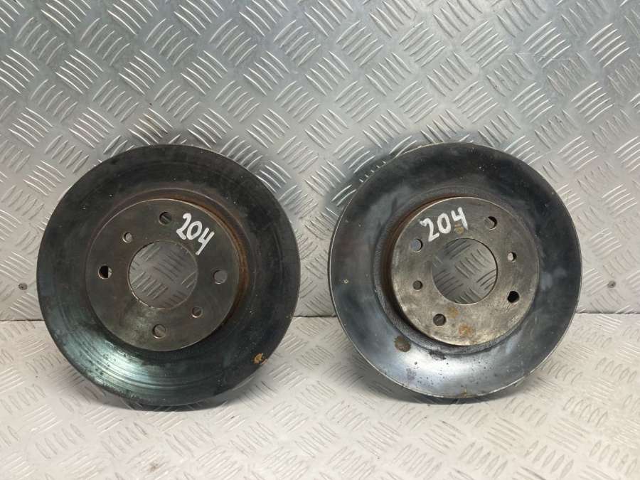 Диск тормозной передний Nissan Primera 11 1998г. | Фото № 2 Диск тормозной передний Nissan Primera 11 1998г. - Фото 2