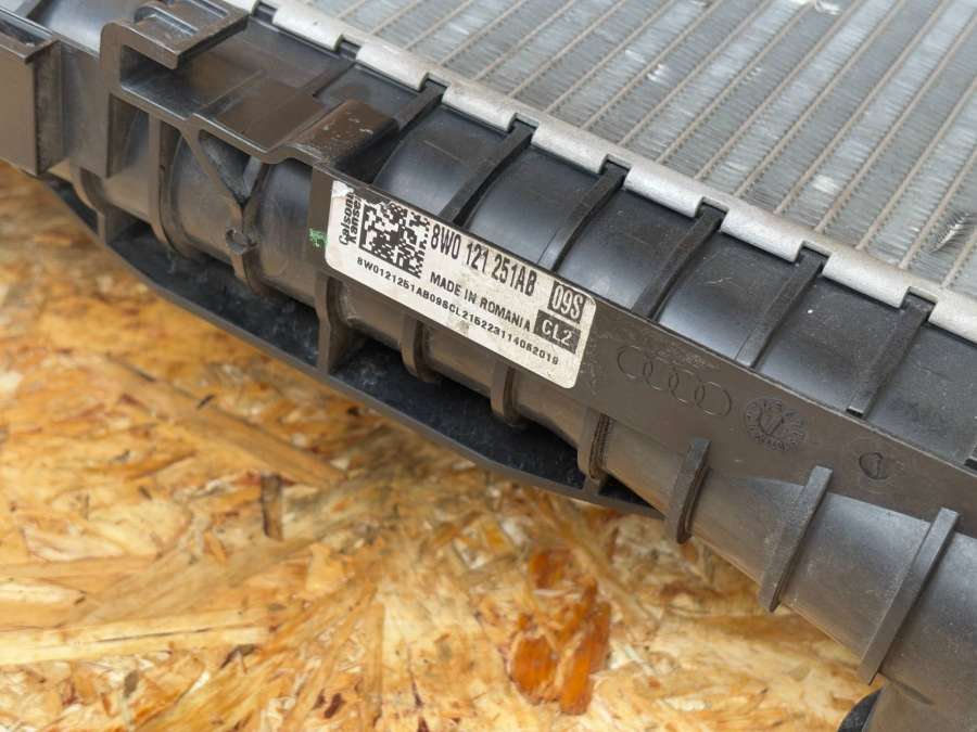 8W0121251AB Радиатор основной  Audi A6 C8 2019г. | Фото № 5  8W0121251AB Радиатор основной  Audi A6 C8 2019г. - Фото 5