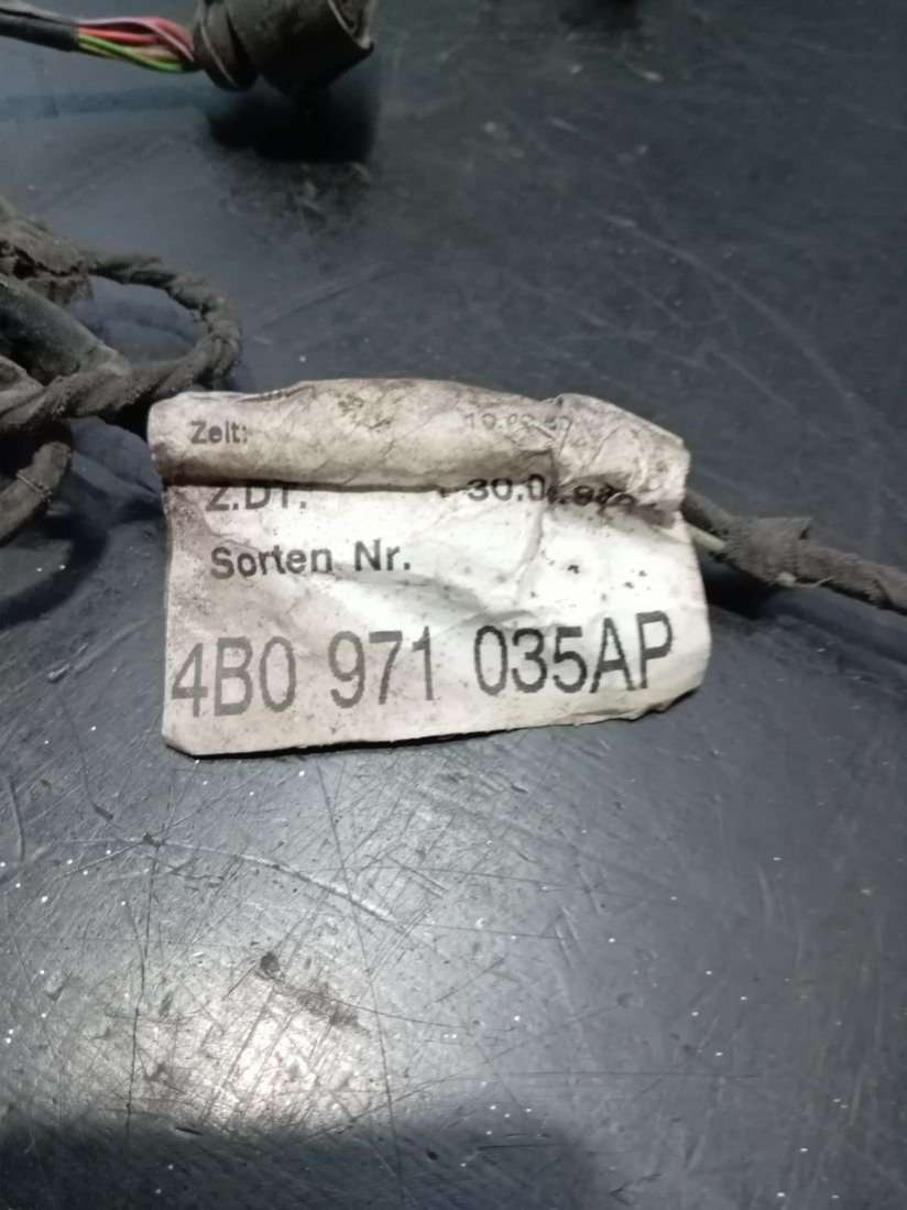 4B0971035AP Проводка двери задней левой Audi A6 C5 (S6,RS6) 1998г. | Фото № 6 4B0971035AP Проводка двери задней левой Audi A6 C5 (S6,RS6) 1998г. - Фото 6