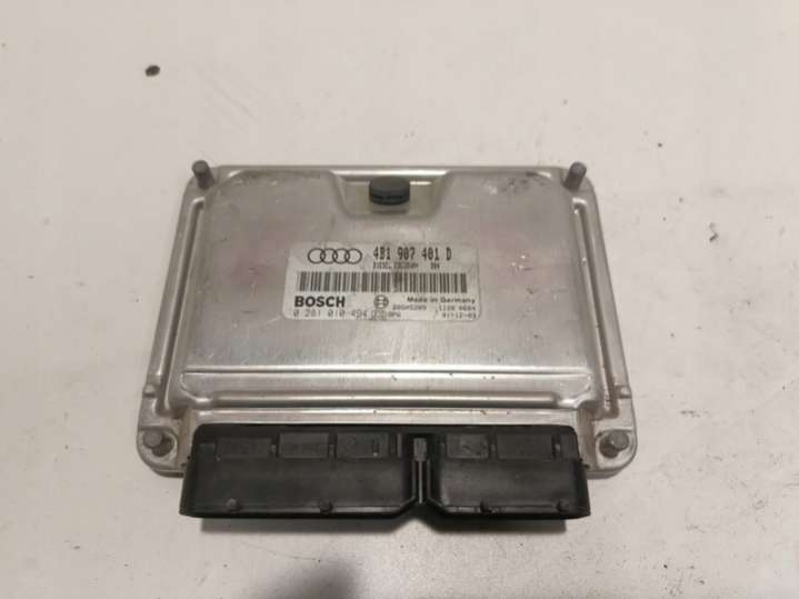 4B1907401 Блок управления двигателем  Audi A6 C5/4B (1997-2004) 1997г. | Фото № 1  4B1907401 Блок управления двигателем  Audi A6 C5/4B (1997-2004) 1997г. - Фото 1