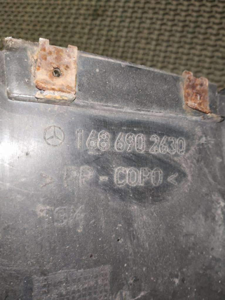 1686902630 Подкрылок передний правый Mercedes-Benz A W168 рест. W168 2004г. | Фото № 2 1686902630 Подкрылок передний правый Mercedes-Benz A W168 рест. W168 2004г. - Фото 2