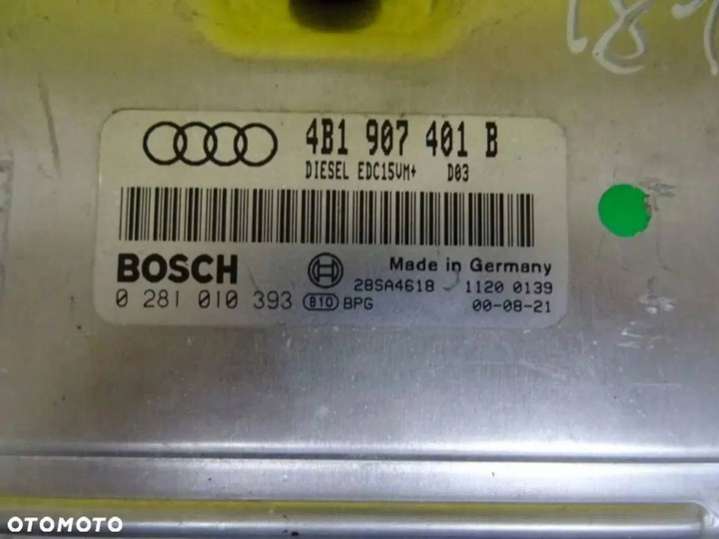 4B1907401B0281010393 Блок управления двигателем  Audi A6 C5/4B (1997-2004) 1997г. | Фото № 2  4B1907401B0281010393 Блок управления двигателем  Audi A6 C5/4B (1997-2004) 1997г. - Фото 2