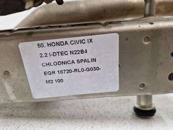 18720-RL0-G030-M2 Радиатор EGR Honda Civic 9 поколение (2012-2015) 2012г. | Фото № 3 18720-RL0-G030-M2 Радиатор EGR Honda Civic 9 поколение (2012-2015) 2012г. - Фото 3