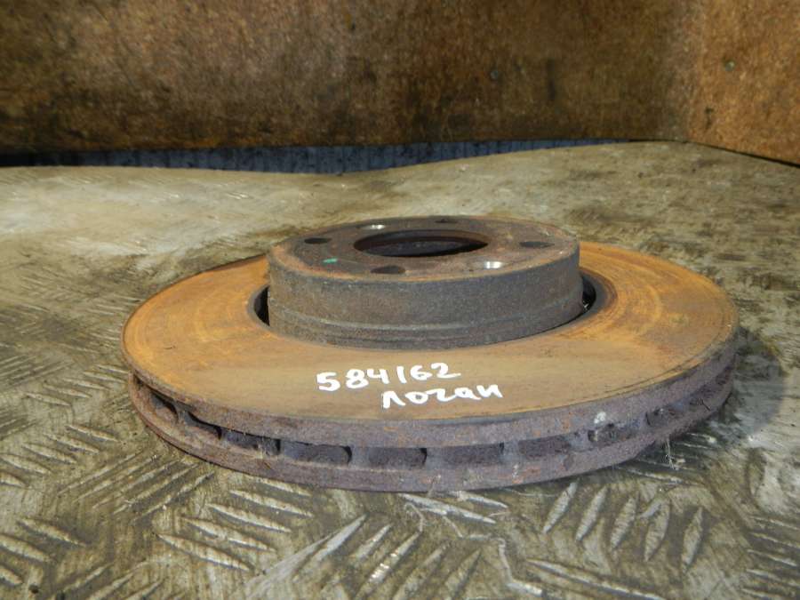 402067025R Диск тормозной передний вентилируемый  Renault Logan 0000г. | Фото № 2  402067025R Диск тормозной передний вентилируемый  Renault Logan 0000г. - Фото 2