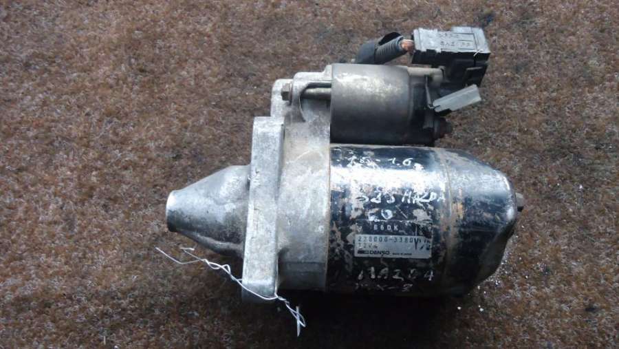 228000-3380 Стартер  Mazda MX3 1 поколение 1996г. | Фото № 1  228000-3380 Стартер  Mazda MX3 1 поколение 1996г. - Фото 1