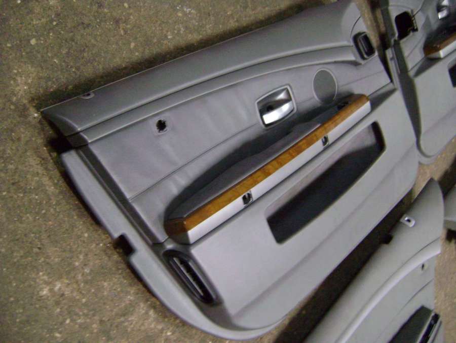 Обшивка дверей (комплект)  BMW 7 E65/E66 2002г. | Фото № 6   Обшивка дверей (комплект)  BMW 7 E65/E66 2002г. - Фото 6