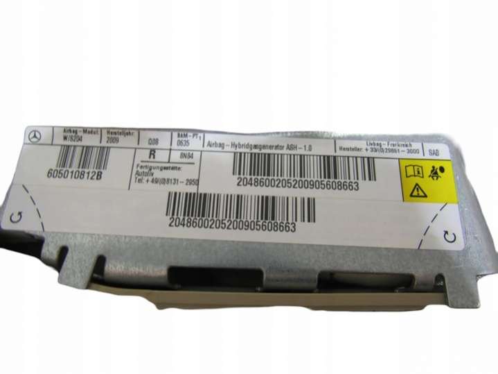 A2048600205 Подушка безопасности  Mercedes C W204/S204 (2007-2012) 2007г. | Фото № 4  A2048600205 Подушка безопасности  Mercedes C W204/S204 (2007-2012) 2007г. - Фото 4