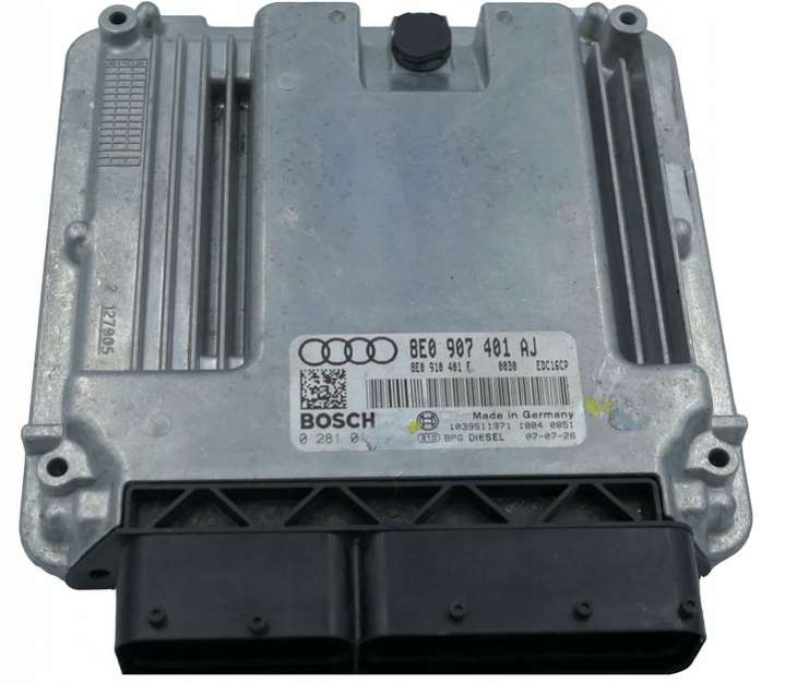 8E0907401AJ Блок управления двигателем  Audi A4 B7 (2004-2008) 2004г. | Фото № 1  8E0907401AJ Блок управления двигателем  Audi A4 B7 (2004-2008) 2004г. - Фото 1
