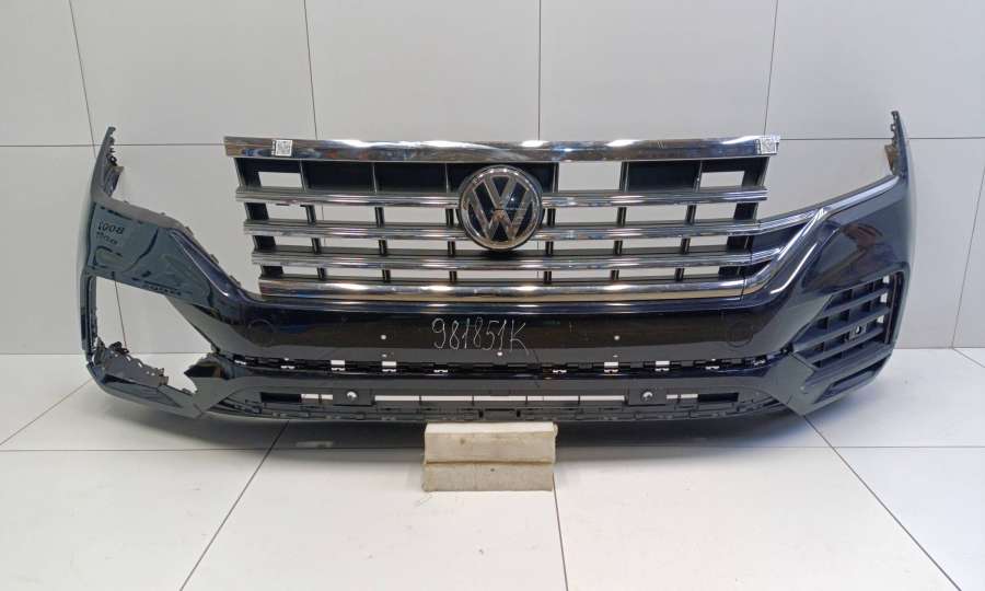 760807221E Бампер передний Volkswagen Touareg 3  Vag Volkswagen Touareg 2018г. | Фото № 1  760807221E Бампер передний Volkswagen Touareg 3  Vag Volkswagen Touareg 2018г. - Фото 1
