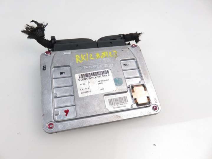 8E0906018AL Блок управления двигателем  Audi A4 B6 (2000-2005) 2000г. | Фото № 2  8E0906018AL Блок управления двигателем  Audi A4 B6 (2000-2005) 2000г. - Фото 2