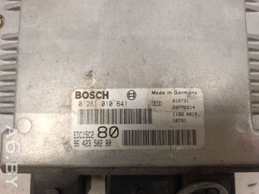 02810106419642350280 Блок управления двигателем Citroen C5 1 2004г. | Фото № 6 02810106419642350280 Блок управления двигателем Citroen C5 1 2004г. - Фото 6