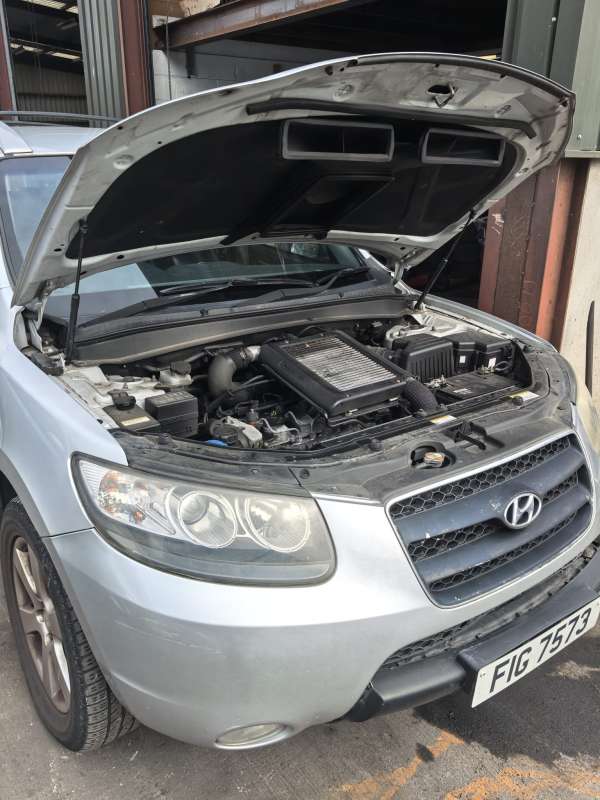 Вентилятор радиатора HYUNDAI SANTA FE 2 2006г. | Фото № 5 Вентилятор радиатора HYUNDAI SANTA FE 2 2006г. - Фото 5