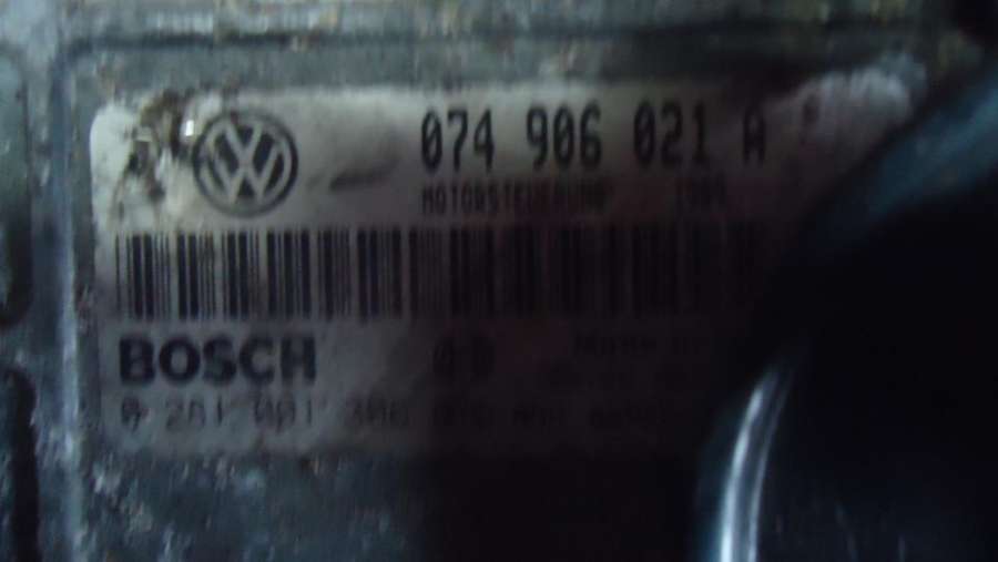 074906021A 0281001306 Блок управления двигателем  Volkswagen Multivan T4 1998г. | Фото № 2  074906021A 0281001306 Блок управления двигателем  Volkswagen Multivan T4 1998г. - Фото 2