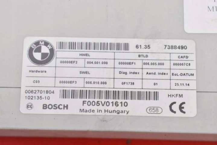 7388490 Блок управления двигателем  BMW 3 F0/F1/GT F4 (2012-2016) 2012г. | Фото № 2  7388490 Блок управления двигателем  BMW 3 F0/F1/GT F4 (2012-2016) 2012г. - Фото 2